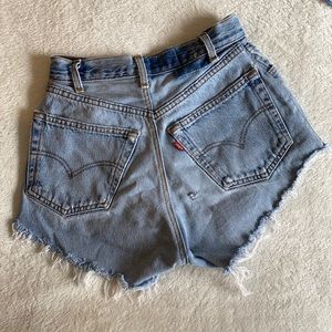 Vintage Levi 501 cut off shorts Urban Outfitters